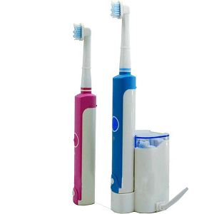 Rechargeable Electric Waterproof Couple Rotary Toothbrush(001)
